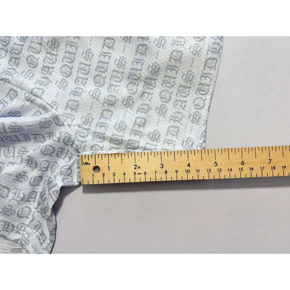 NWT SQUIDHAUS Shorts LOT of 2 Drawstring Pockets Gym White Black AOP Mens Medium - Picture 11 of 16